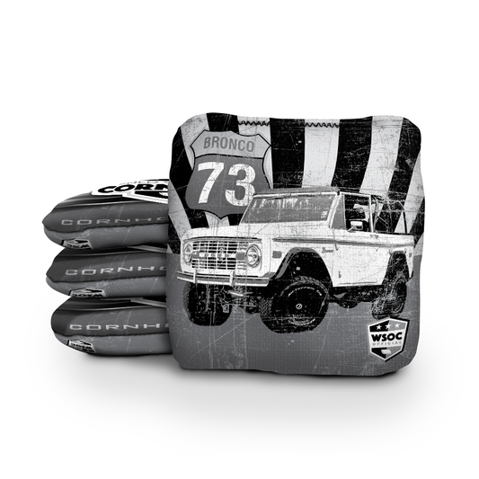 73' Bronco Grey Cornhole Bags