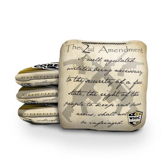 2nd Amendment Cornhole Bags