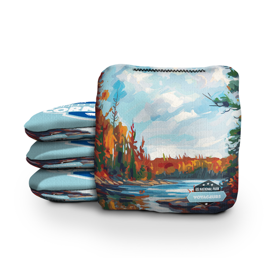 Voyaguers National Park Day Cornhole Bags