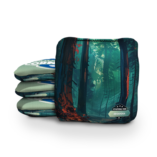 Sequoia National Park Day Cornhole Bags
