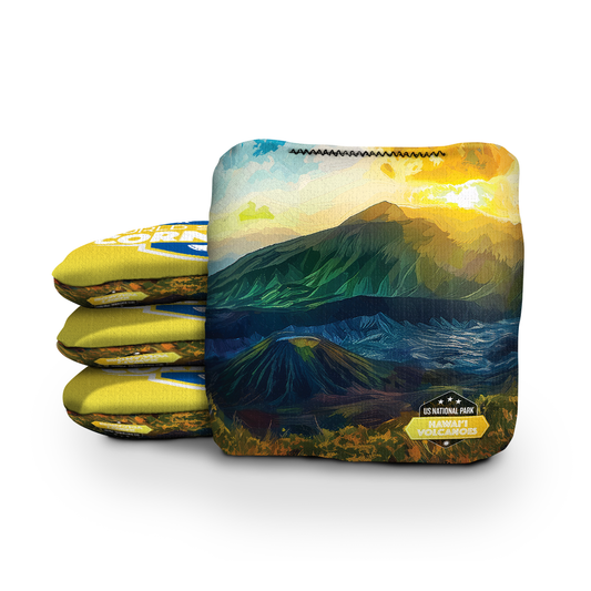 Hawaii Volcanoes National Park Day Cornhole Bags