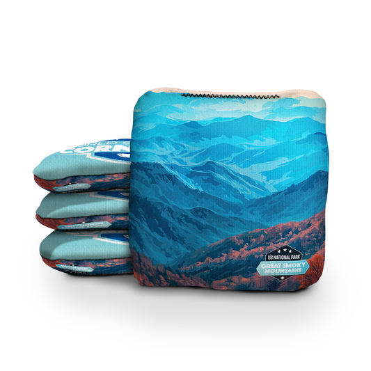 Great Smoky Mountains National Park Day Cornhole Bags