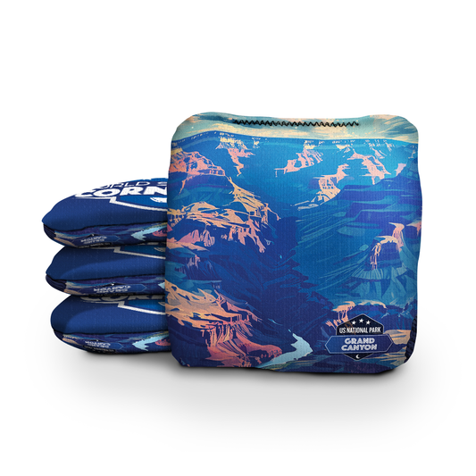 Grand Canyon National Park Night Cornhole Bags