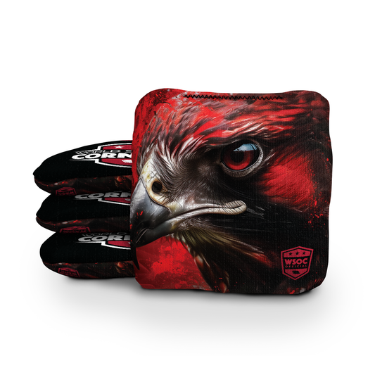 Atlanta Black Cornhole Bags