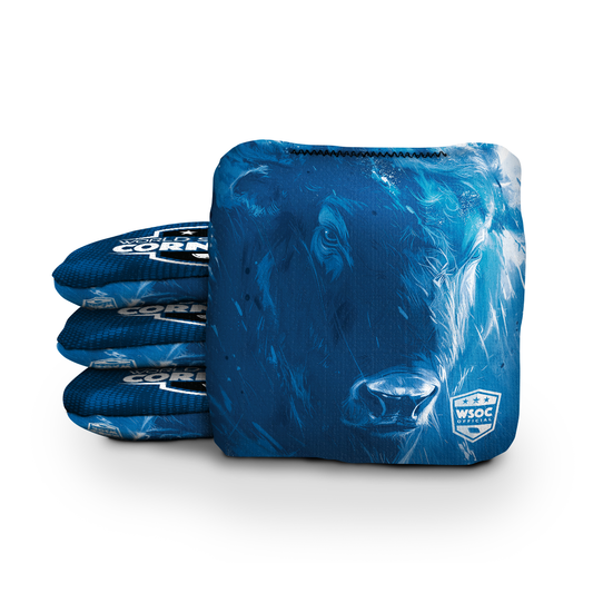 Buffalo Blue Cornhole Bags