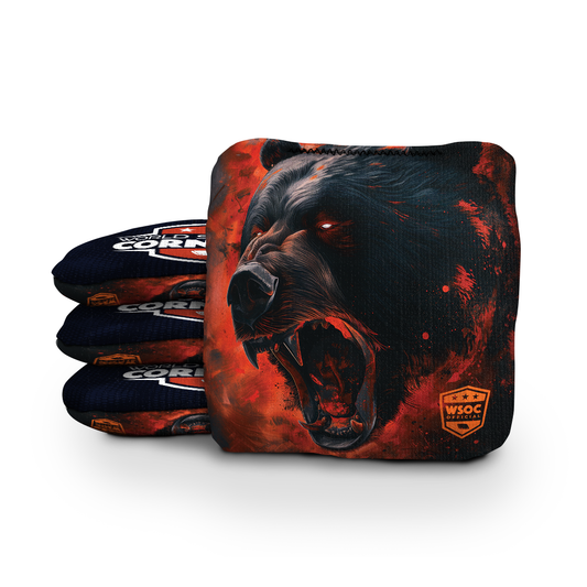 Chicago Navy Cornhole Bags