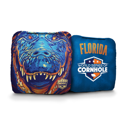 Florida Blue Cornhole Bags