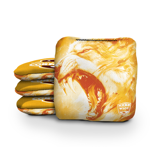 Kansas City Yellow Cornhole Bags