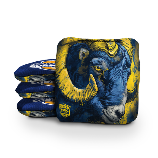 Los Angeles Blue Cornhole Bags