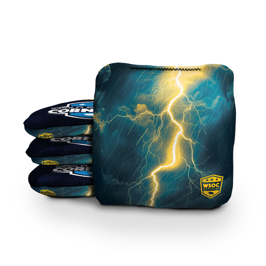 Los Angeles Navy Cornhole Bags