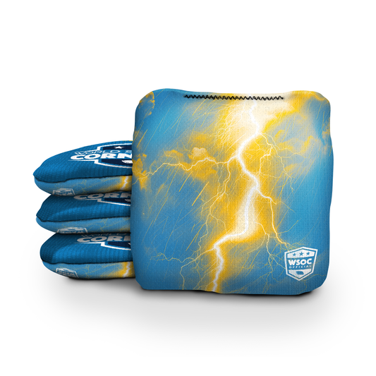 Los Angeles Light Blue Cornhole Bags