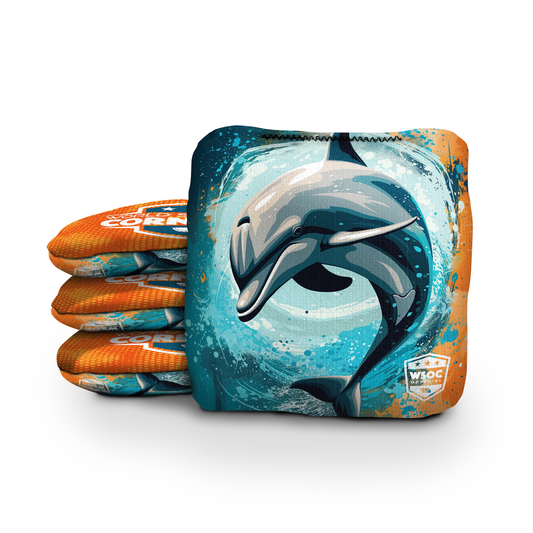 Miami Orage Cornhole Bags