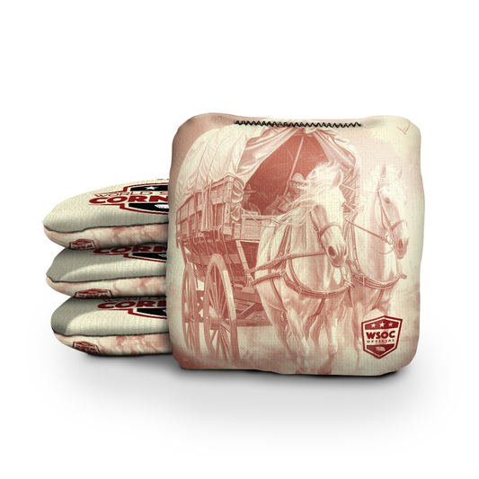 Oklahoma Cream Cornhole Bags