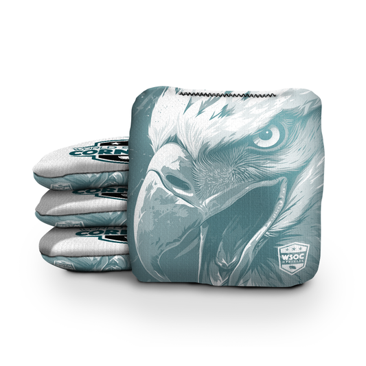 Philadelphia White Cornhole Bags