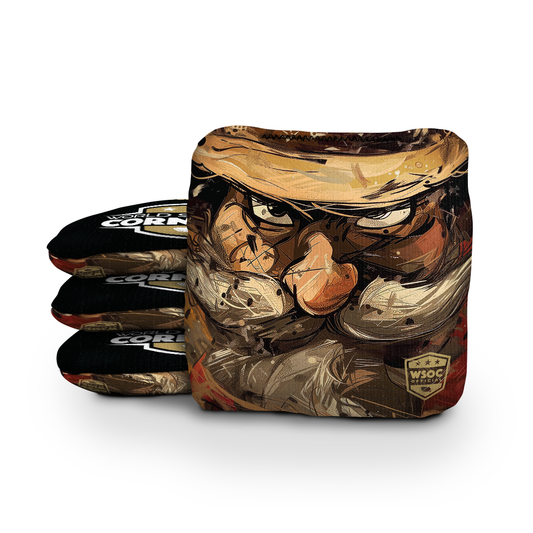 San Francisco Black Cornhole Bags