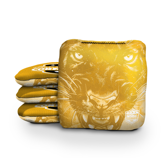 Pitt Yellow Cornhole Bags