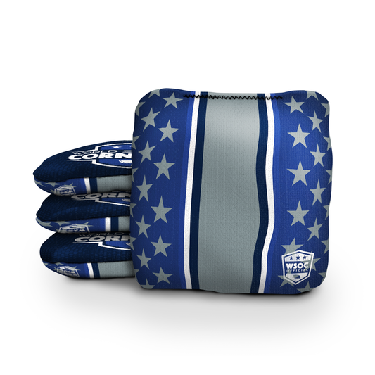 Dallas Blue Cornhole Bags