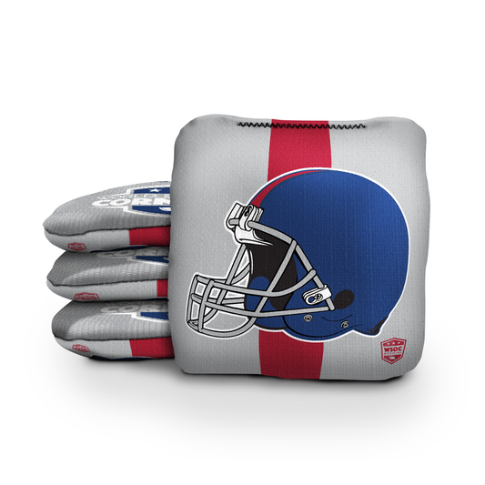 New York Grey Cornhole Bags