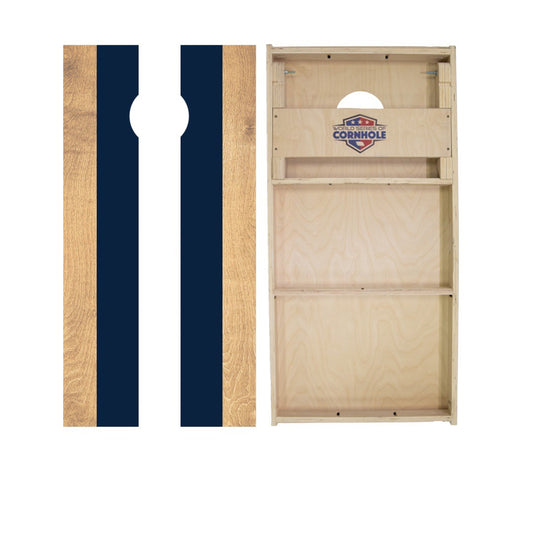 navy and white stripe