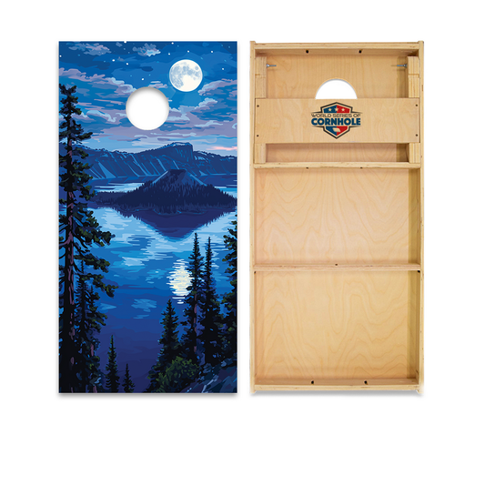 Crater Lake National Park Cornhole Boards