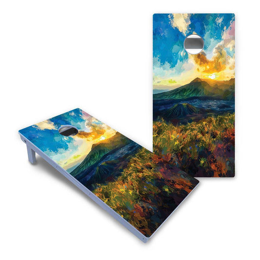 Hawaii Volcanoes National Park All-Weather Cornhole Set