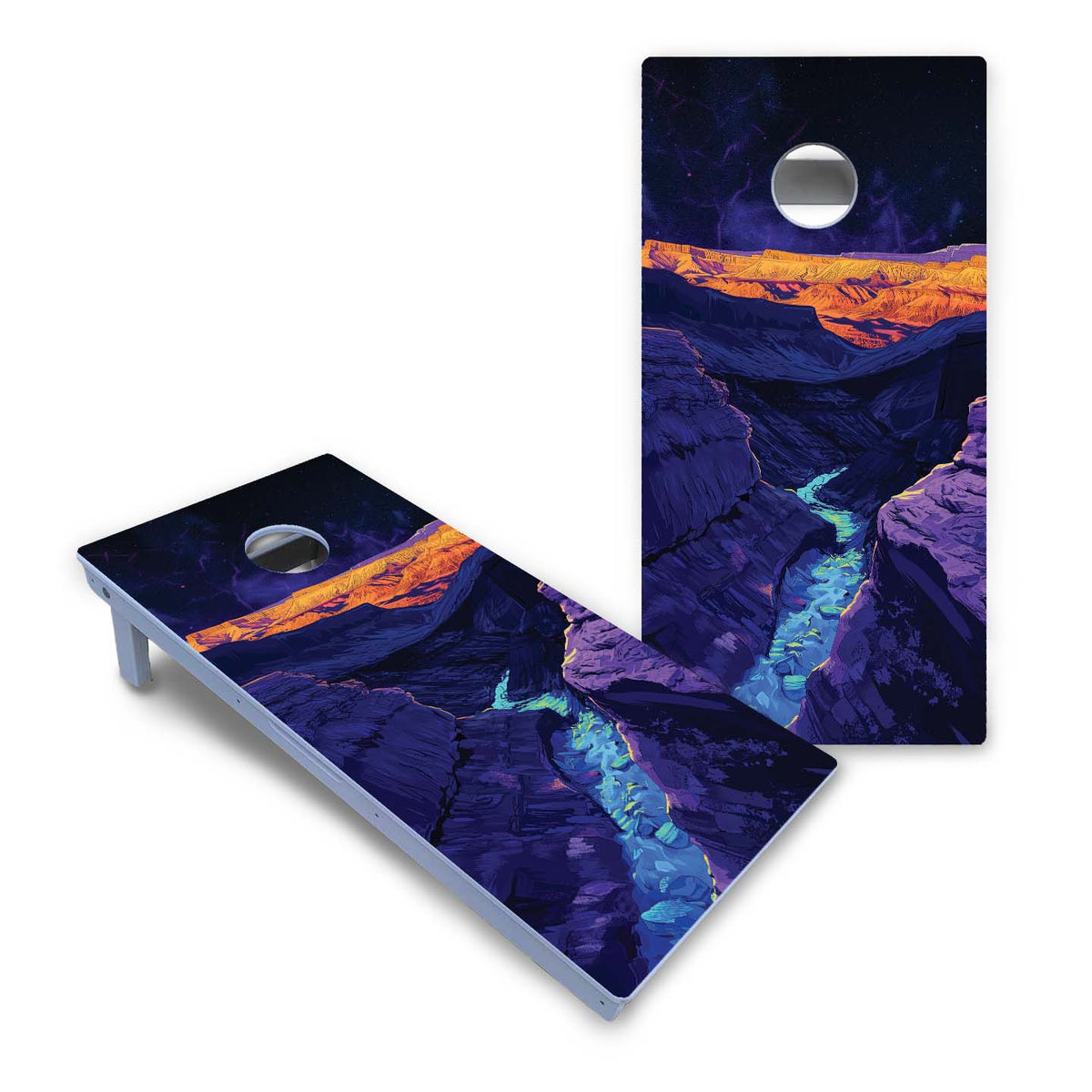 Capitol Reef National Park at night All-Weather Cornhole Set