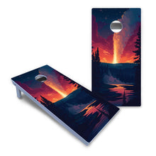 Old Faithful Geyser at Night All-Weather Cornhole Set
