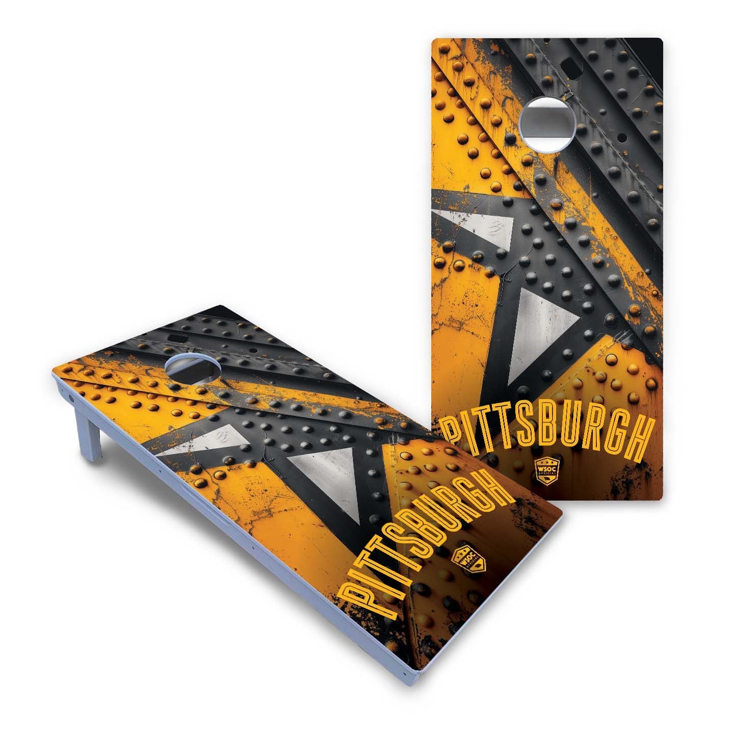 Pittsburgh S All-Weather Cornhole Set
