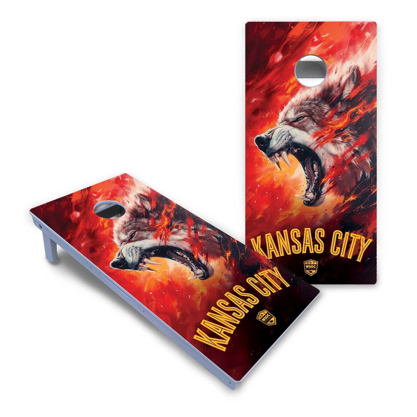 Kansas City All-Weather Cornhole Set