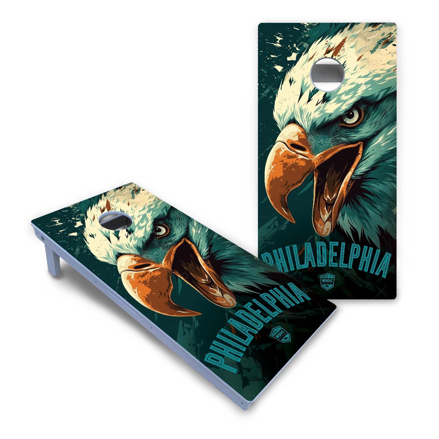 Philadelphia All-Weather Cornhole Set