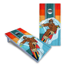 Surfing Sasquatch All-Weather Cornhole Set
