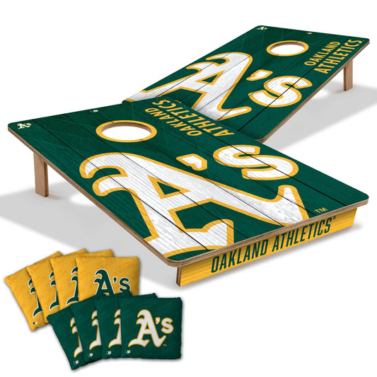 Oakland Athletics 2x3 Tailgate Cornhole Boards