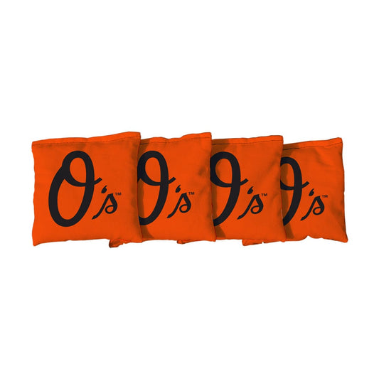 Baltimore Orioles Orange Cornhole Bags
