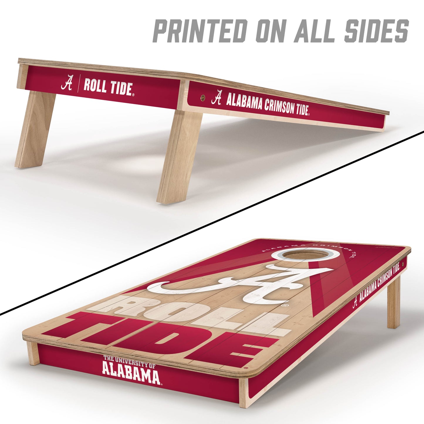 Alabama Crimson Tide NCAA 2x4 Direct Print