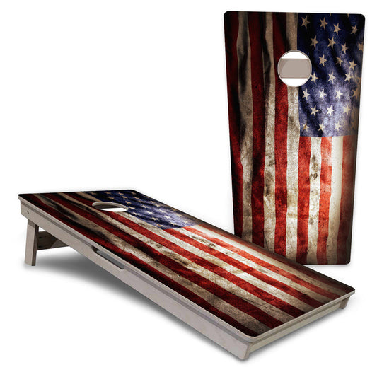 American Flag Pro Cornhole Boards