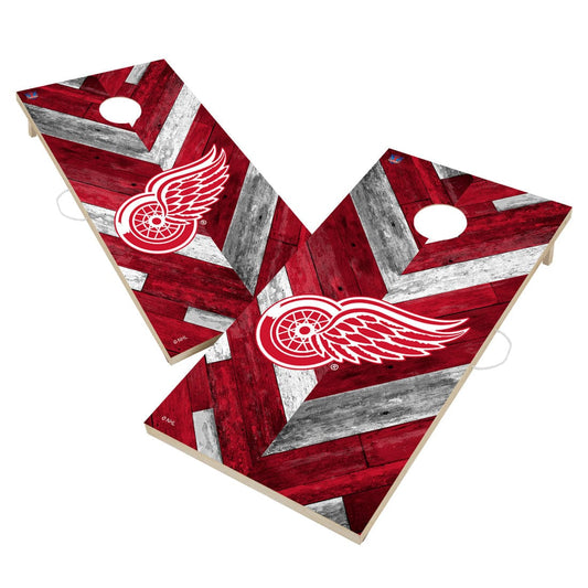 Detroit Red Wings Cornhole Board Set
