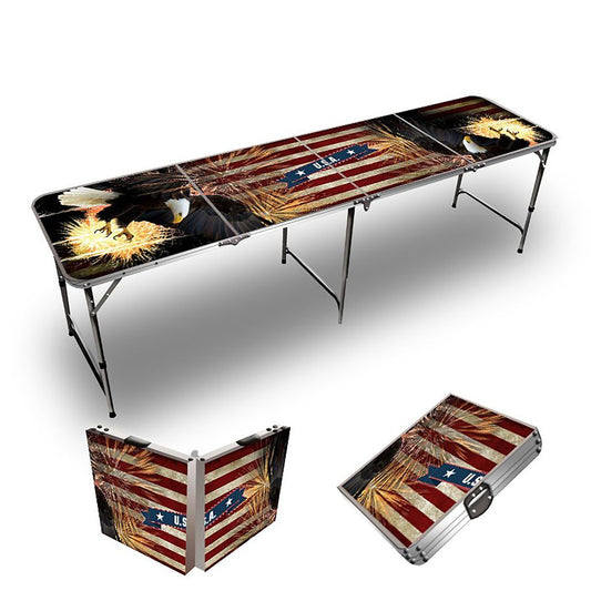 Bald Eagle Beer Pong Table