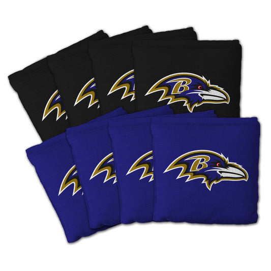 Baltimore Ravens Dual Sided Pro Cornhole Bags