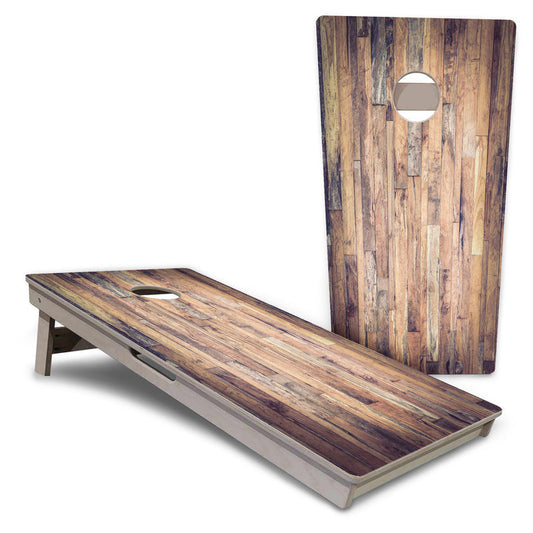 Barnwood Plank Pro All-Weather Cornhole Boards