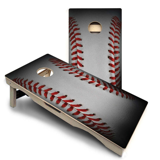 Baseball Themed Pro Solution Cornhole Boards