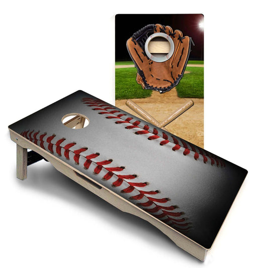 Baseball & Bats Pro Solution Cornhole Boards