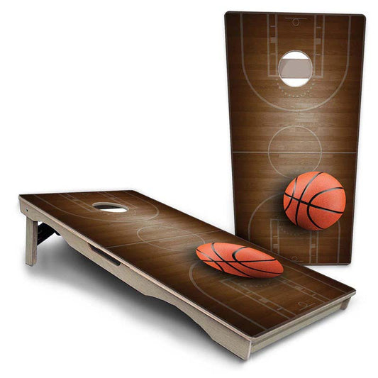 Basketball Pro Solution Cornhole Boards
