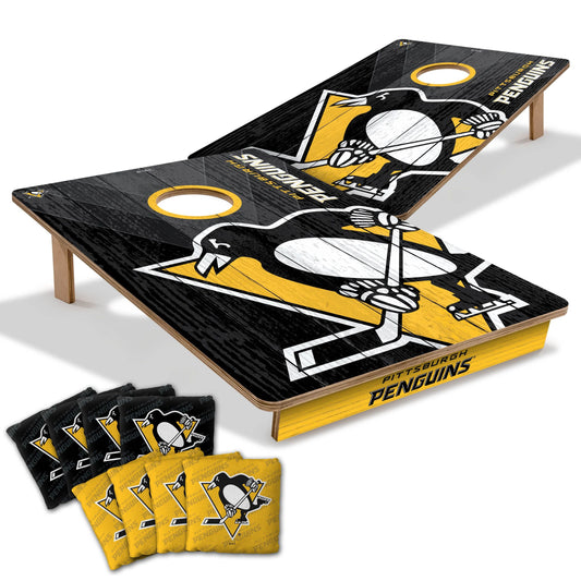 Pittsburgh Penguins 2x3 Tailgate Cornhole Boards
