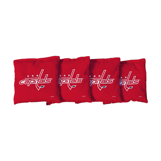 Washington Capitals Red Cornhole Bags