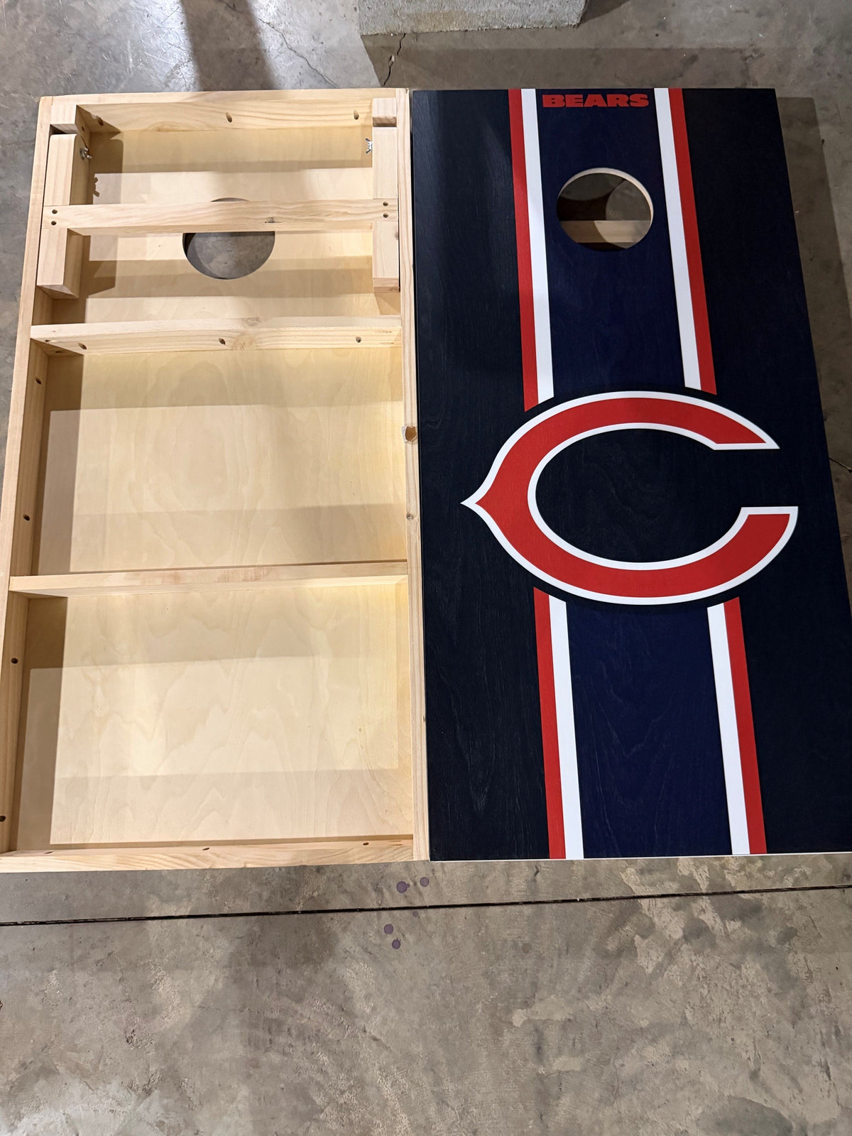 Scratch & Dent - Chicago Bears #6 Cornhole Boards