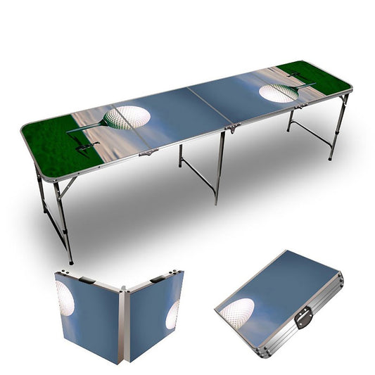 Big Golf Ball Beer Pong Table
