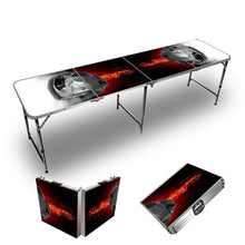 Black Sports Cars Beer Pong Table
