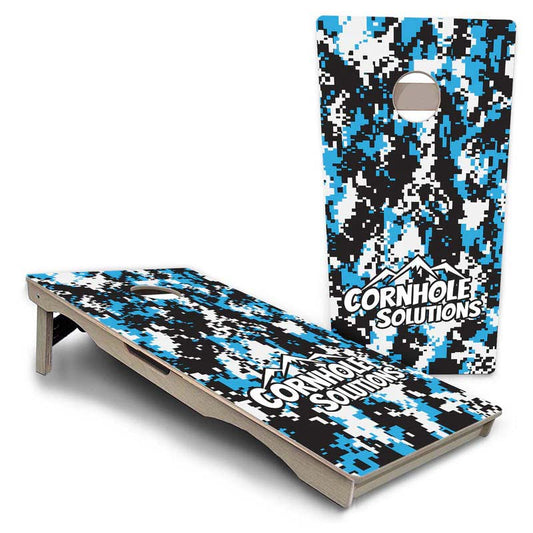 Digital Camo Pro Solution Cornhole Boards
