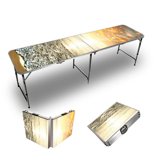 Sunset Beach Beer Pong Table