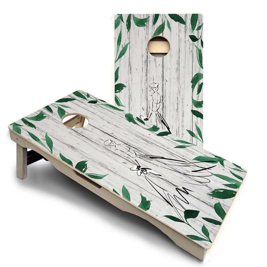 Bride Sketch Pro Solution Cornhole Boards